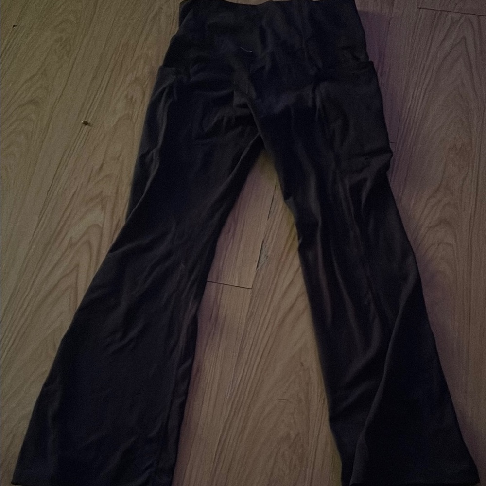 Black Flared Pants